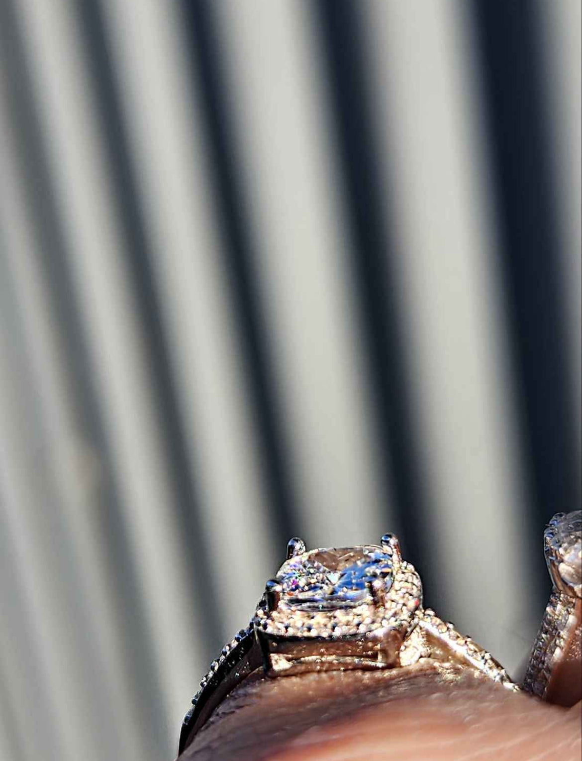 Radiant Cut Cubic Zirconia Sterling Silver Ring