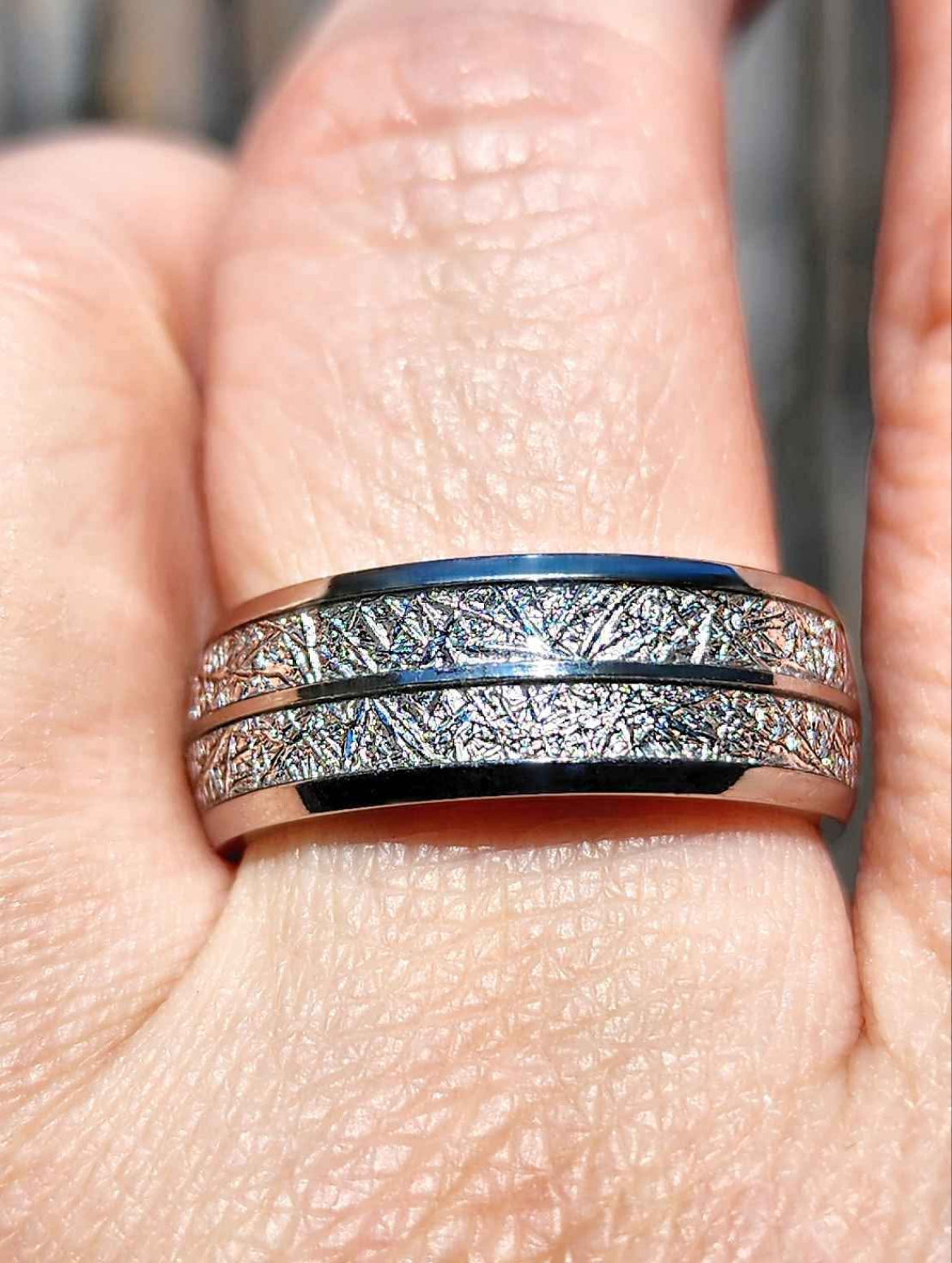 Men's Stainless Steel Band Ring